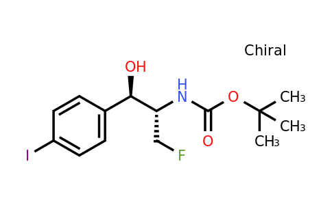 CAS 1052114-46-1 | tert-Butyl ((1R,2S)-3-fluoro-1-hydroxy-1-(4-iodophenyl)propan-2-yl)carbamate