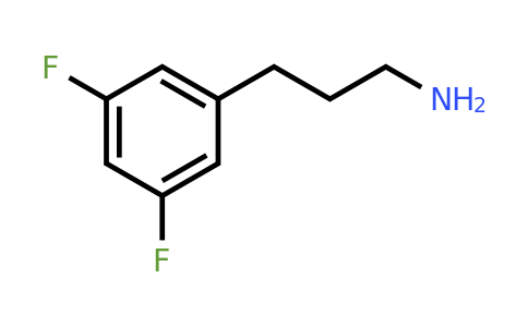 CAS 105219-40-7 | 3-(3,5-Difluoro-phenyl)-propylamine