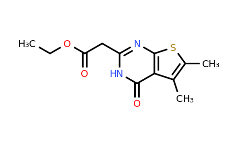 CAS 105219-73-6 | ethyl 2-{5,6-dimethyl-4-oxo-3H,4H-thieno[2,3-d]pyrimidin-2-yl}acetate