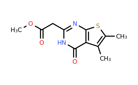 CAS 105219-75-8 | methyl 2-{5,6-dimethyl-4-oxo-3H,4H-thieno[2,3-d]pyrimidin-2-yl}acetate