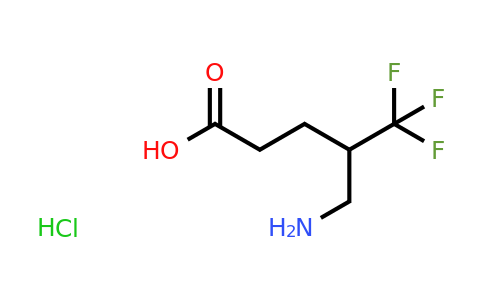 CAS 1052404-68-8 | 5-amino-4-(trifluoromethyl)pentanoic acid hydrochloride