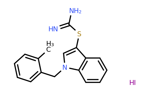 CAS 1052404-70-2 | 1-(2-Methylbenzyl)-1H-indol-3-yl imidothiocarbamate hydroiodide
