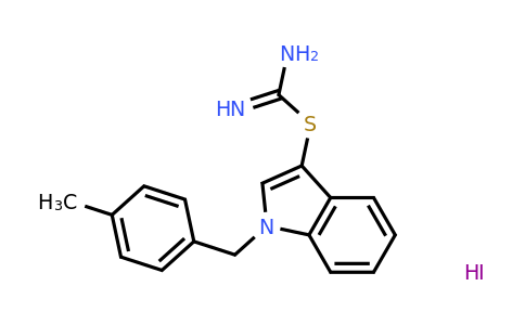 CAS 1052409-40-1 | 1-(4-Methylbenzyl)-1H-indol-3-yl imidothiocarbamate hydroiodide