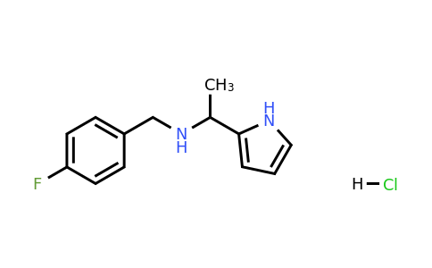 CAS 1052413-69-0 | N-(4-Fluorobenzyl)-1-(1H-pyrrol-2-yl)ethanamine hydrochloride