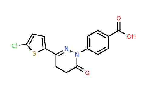 CAS 1052442-01-9 | 4-[3-(5-chlorothiophen-2-yl)-6-oxo-1,4,5,6-tetrahydropyridazin-1-yl]benzoic acid