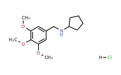CAS 1052525-88-8 | N-(3,4,5-Trimethoxybenzyl)cyclopentanamine hydrochloride