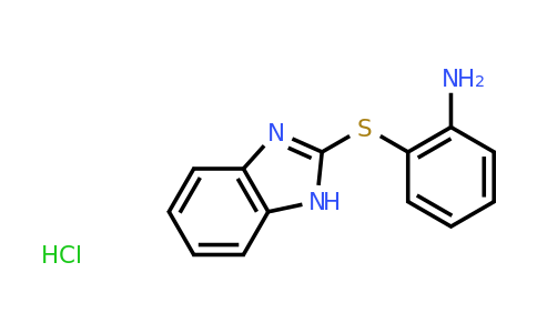 CAS 1052528-75-2 | 2-(1H-1,3-benzodiazol-2-ylsulfanyl)aniline hydrochloride