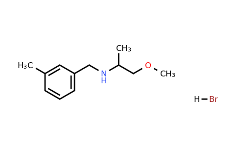1-Methoxy-N-(3-methylbenzyl)propan-2-amine hydrobromide