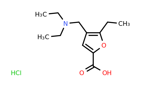 CAS 1052532-17-8 | 4-((Diethylamino)methyl)-5-ethylfuran-2-carboxylic acid hydrochloride