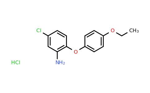 CAS 1052533-42-2 | 5-chloro-2-(4-ethoxyphenoxy)aniline hydrochloride