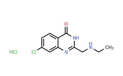 CAS 1052537-78-6 | 7-chloro-2-[(ethylamino)methyl]-3,4-dihydroquinazolin-4-one hydrochloride
