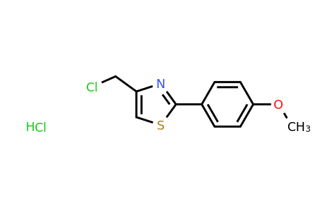 CAS 1052538-51-8 | 4-(chloromethyl)-2-(4-methoxyphenyl)-1,3-thiazole hydrochloride