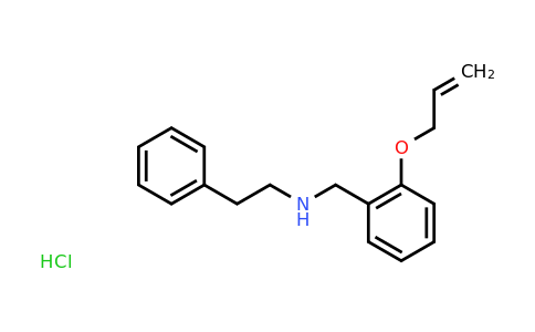 CAS 1052540-19-8 | (2-phenylethyl)({[2-(prop-2-en-1-yloxy)phenyl]methyl})amine hydrochloride