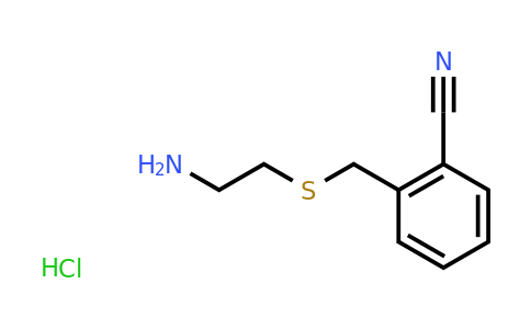 CAS 1052540-31-4 | 2-{[(2-aminoethyl)sulfanyl]methyl}benzonitrile hydrochloride