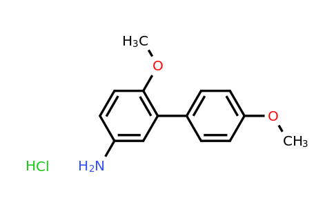 CAS 1052540-71-2 | 4-methoxy-3-(4-methoxyphenyl)aniline hydrochloride