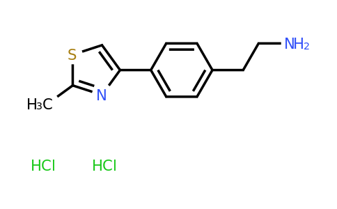 CAS 1052541-72-6 | 2-[4-(2-methyl-1,3-thiazol-4-yl)phenyl]ethan-1-amine dihydrochloride