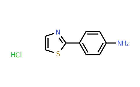 CAS 1052542-41-2 | 4-(1,3-thiazol-2-yl)aniline hydrochloride