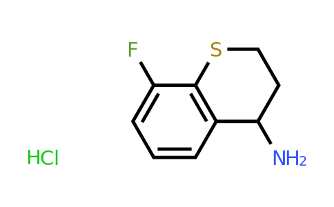 CAS 1052542-90-1 | 8-fluoro-3,4-dihydro-2H-1-benzothiopyran-4-amine hydrochloride