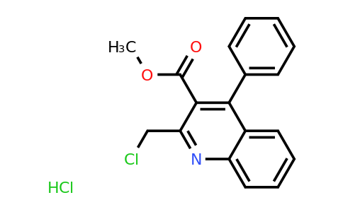 CAS 1052542-93-4 | Methyl 2-(chloromethyl)-4-phenylquinoline-3-carboxylate hydrochloride