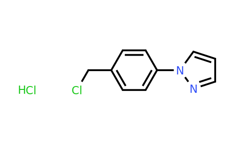 CAS 1052543-40-4 | 1-[4-(chloromethyl)phenyl]-1H-pyrazole hydrochloride