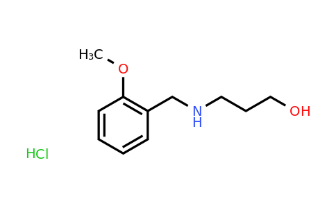 CAS 1052544-20-3 | 3-{[(2-methoxyphenyl)methyl]amino}propan-1-ol hydrochloride