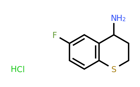 CAS 1052544-66-7 | 6-fluoro-3,4-dihydro-2H-1-benzothiopyran-4-amine hydrochloride