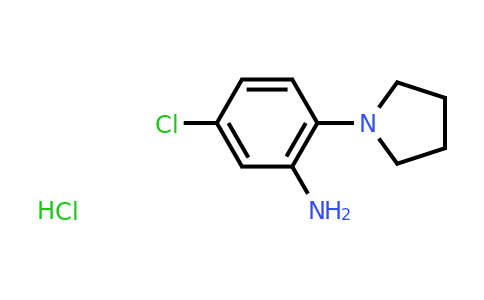 CAS 1052547-63-3 | 5-chloro-2-(pyrrolidin-1-yl)aniline hydrochloride
