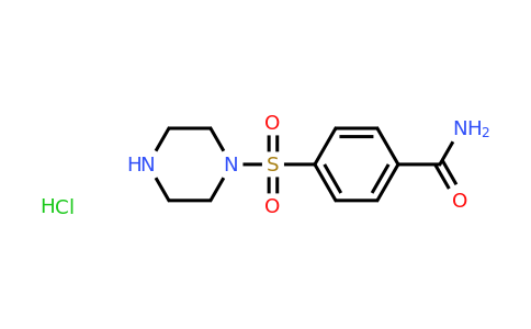 CAS 1052547-95-1 | 4-(piperazine-1-sulfonyl)benzamide hydrochloride