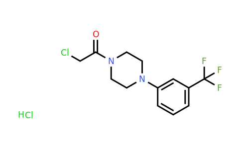 CAS 1052549-24-2 | 2-chloro-1-{4-[3-(trifluoromethyl)phenyl]piperazin-1-yl}ethan-1-one hydrochloride