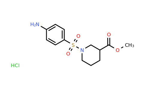 CAS 1052549-99-1 | methyl 1-(4-aminobenzenesulfonyl)piperidine-3-carboxylate hydrochloride