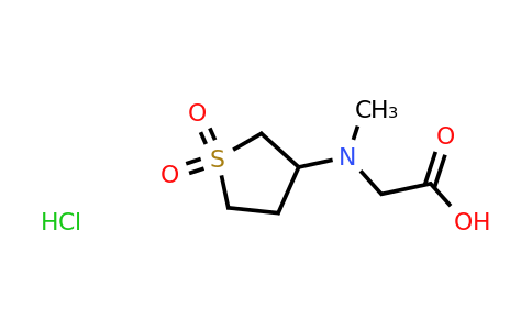 CAS 1052550-21-6 | 2-[(1,1-dioxo-1lambda6-thiolan-3-yl)(methyl)amino]acetic acid hydrochloride