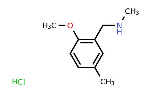 CAS 1052550-44-3 | [(2-methoxy-5-methylphenyl)methyl](methyl)amine hydrochloride
