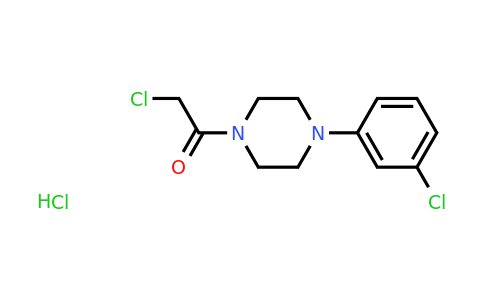 CAS 1052551-03-7 | 2-chloro-1-[4-(3-chlorophenyl)piperazin-1-yl]ethan-1-one hydrochloride