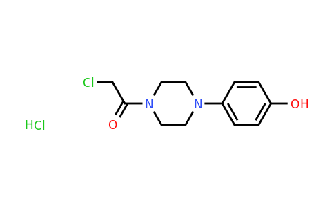 CAS 1052552-03-0 | 2-chloro-1-[4-(4-hydroxyphenyl)piperazin-1-yl]ethan-1-one hydrochloride