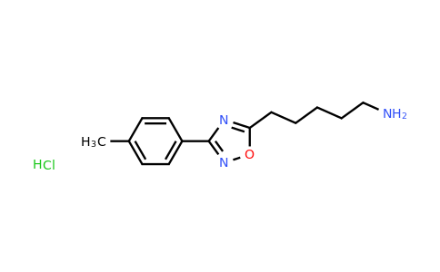 CAS 1052552-95-0 | 5-[3-(4-methylphenyl)-1,2,4-oxadiazol-5-yl]pentan-1-amine hydrochloride