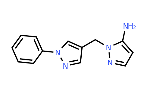 CAS 1052554-89-8 | 1-[(1-phenyl-1H-pyrazol-4-yl)methyl]-1H-pyrazol-5-amine