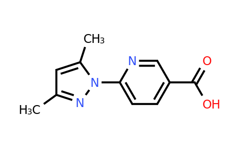 CAS 1052558-30-1 | 6-(3,5-Dimethyl-1H-pyrazol-1-yl)pyridine-3-carboxylic acid