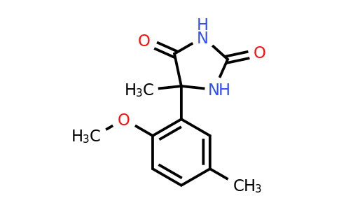 CAS 1052564-21-2 | 5-(2-methoxy-5-methylphenyl)-5-methylimidazolidine-2,4-dione