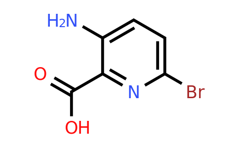 CAS 1052708-46-9 | 3-Amino-6-bromo-2-pyridinecarboxylic acid