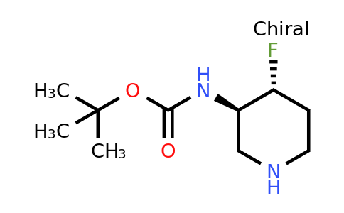 CAS 1052713-47-9 | tert-butyl N-[(3R,4R)-4-fluoropiperidin-3-yl]carbamate