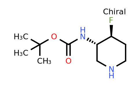 CAS 1052713-48-0 | tert-butyl N-[(3S,4S)-4-fluoropiperidin-3-yl]carbamate