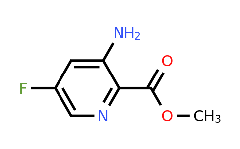 CAS 1052714-11-0 | methyl 3-amino-5-fluoropyridine-2-carboxylate