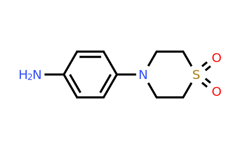 CAS 105297-10-7 | 4-(4-Aminophenyl)thiomorpholine 1,1-dioxide