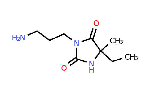 CAS 1053078-69-5 | 3-(3-Aminopropyl)-5-ethyl-5-methylimidazolidine-2,4-dione