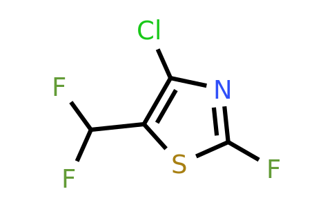 4-Chloro-5-(difluoromethyl)-2-fluorothiazole