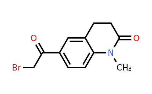 CAS 105316-94-7 | 6-(2-bromoacetyl)-1-methyl-1,2,3,4-tetrahydroquinolin-2-one