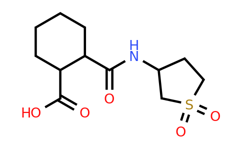 CAS 1053161-05-9 | 2-[(1,1-Dioxo-1lambda6-thiolan-3-yl)carbamoyl]cyclohexane-1-carboxylic acid