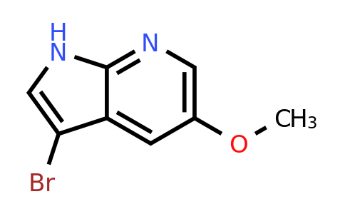 CAS 1053655-76-7 | 3-bromo-5-methoxy-1H-pyrrolo[2,3-b]pyridine
