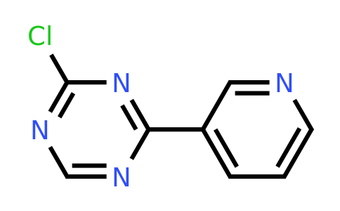 CAS 1053656-03-3 | 2-Chloro-4-(pyridin-3-yl)-1,3,5-triazine