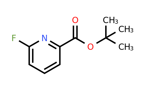 CAS 1053656-65-7 | tert-Butyl 6-fluoropicolinate